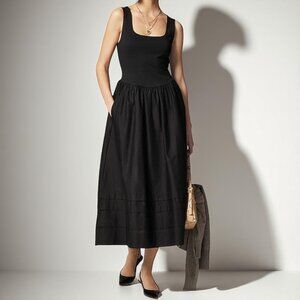 J. Crew Drop-waist mixy dress Size Medium
